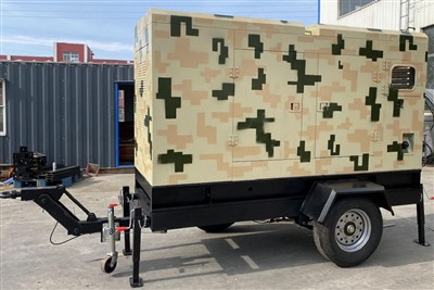 Trailer Generator Set manufactured For Peru Customer