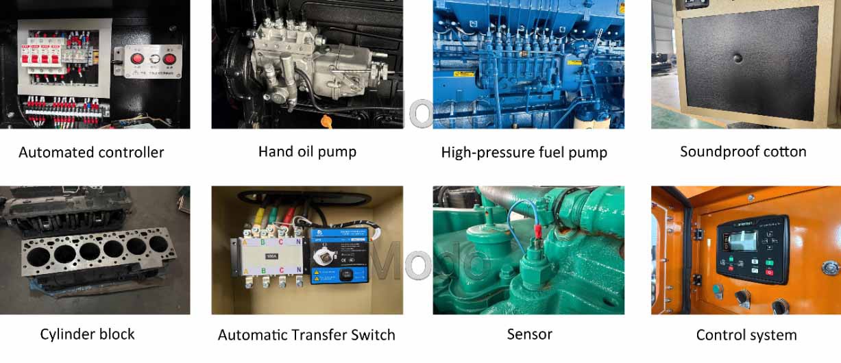 4 Cylinder Soundproof Diesel Engine detailed pictures 4 Cylinder Soundproof Diesel Engine detailed pictures