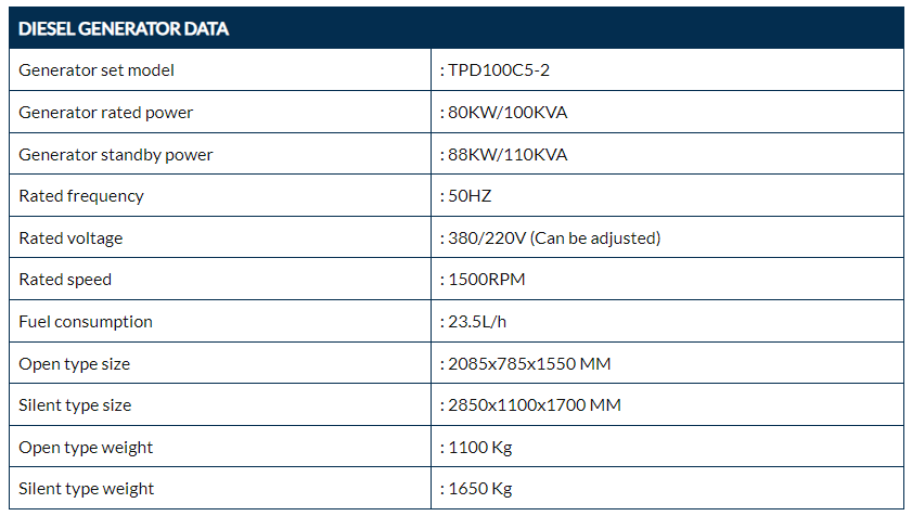 Dg Diesel Generator Set parameters 1 Dg Diesel Generator Set parameters 1