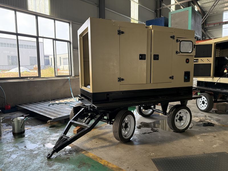 Silent Diesel Generator Trailer