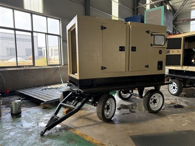Silent Diesel Generator Trailer
